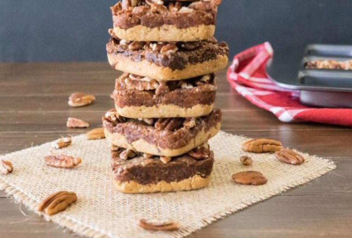 OG Me Keto Pecan Pie Bars