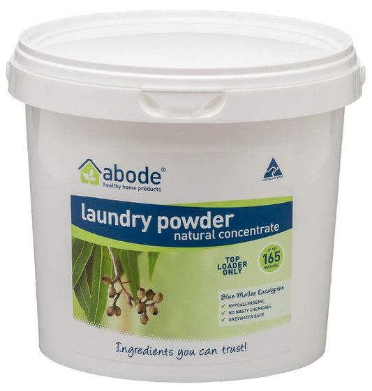 Abode Front & Top Loader Eucalyptus Laundry Powder 4kg