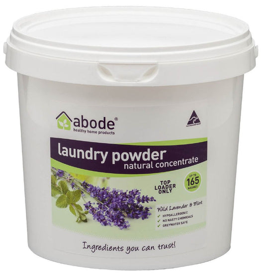 Abode Front & Top Loader Lavender & Mint Laundry Powder 4kg