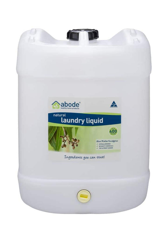 Abode Laundry Liquid Eucalyptus (Drum + tap) 15L