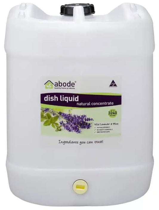 Abode Dishwashing Liquid Lavender & Mint (Drum + tap) 15L