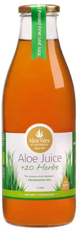 Aloe Vera Aloe Juice +20 Australian Herbs (Glass) 1Luantity by 1 Add to cart