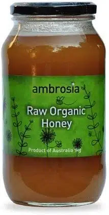 Ambrosia Organic Honey Raw 1Kg