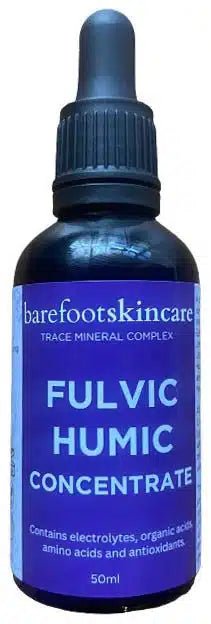 Barefoot Skincare Fulvic Humic Concentrate 50ml