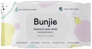 Bunjie Baby Wipes Probiotic 80s