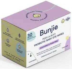 Bunjie Baby Eye Wipes Probiotic 30s