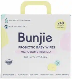 Bunjie Baby Wipes Probiotic (3 X 80) 240s