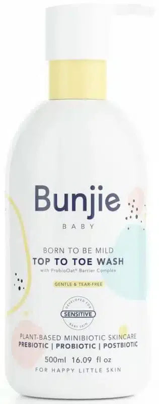 Bunjie Baby Wash Top To Toe 500ml