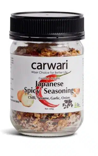 Carwari Organic Japanese Spicy Seasoning 100g