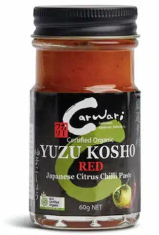 Carwari Organic Yuzu Paste Kosho Citrus Red 60g