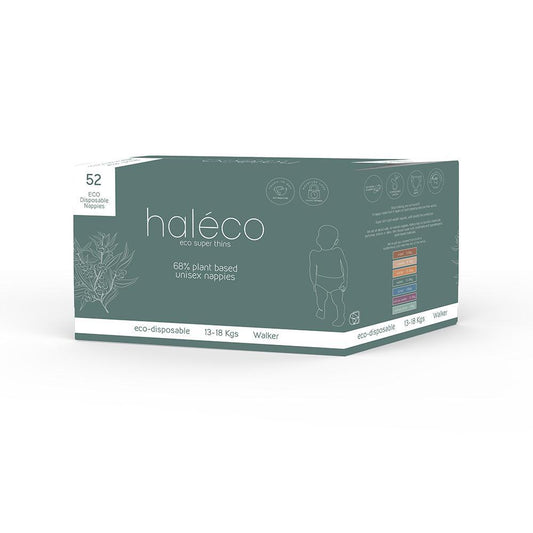Haleco Walker Nappies (13-18Kg) 52 Pk