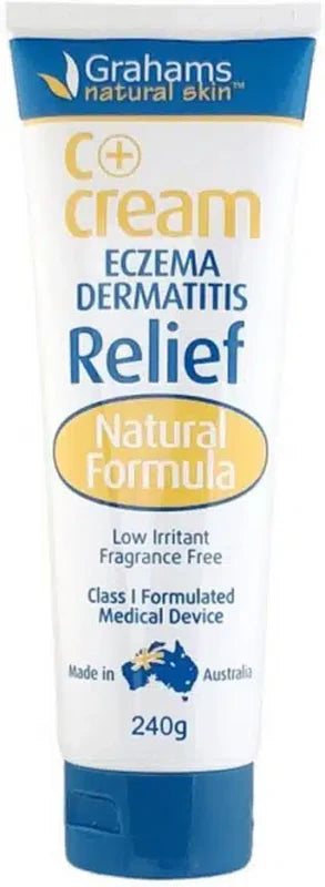Grahams C+ Eczema & Dermatitis Cream 240g