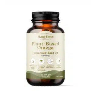 Hemp Foods Australia Omega Oil Plant-Based Caps 60c