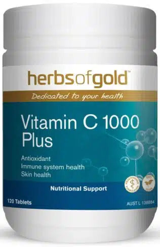 Herbs of Gold Vitamin C 1000 Plus 120t