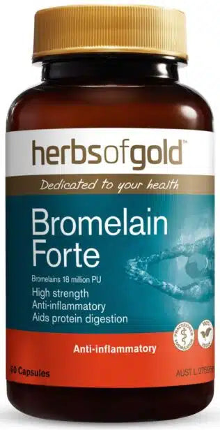 Herbs of Gold Bromelain Forte 60c