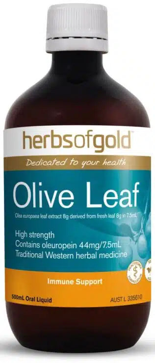 Herbs of Gold Olive Leaf 500ml