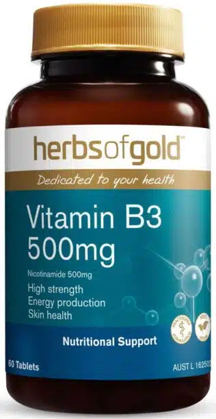 Herbs of Gold Vitamin B3 500mg 60t