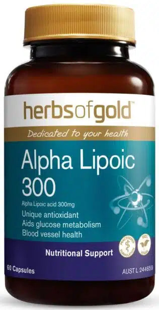 Herbs of Gold Alpha Lipoic 300 60c