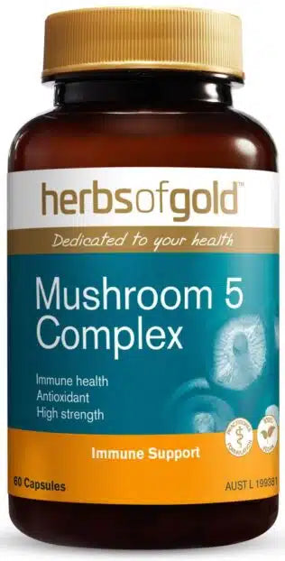 Herbs of Gold Mushroom 5 Complex 60c