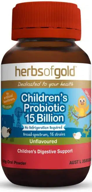 Herbs of Gold Children's Probiotic15 Billion 50g