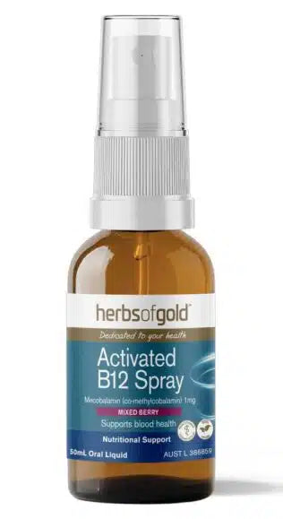 Herbs of Gold Vitamin B12 Activated Spray 50ml