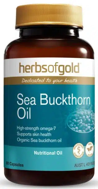 Herbs of Gold Sea Buckthorn Oil 60c
