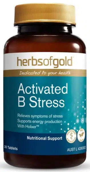 Herbs of Gold Vit B Activated Stress 30t