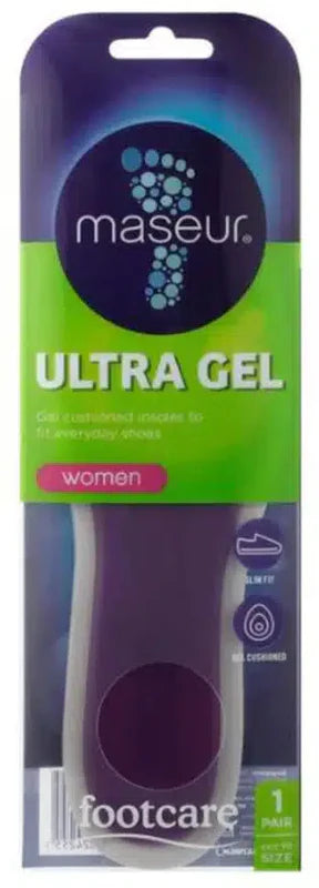 Maseur Footcare Insole Ultra Gel Women