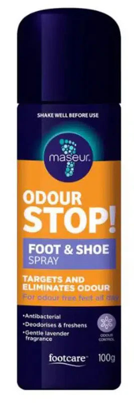 Maseur Footcare Odour Stop Foot & Shoe Spray 100