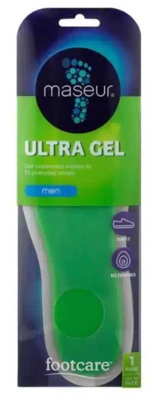 Maseur Footcare Insole Ultra Gel Men