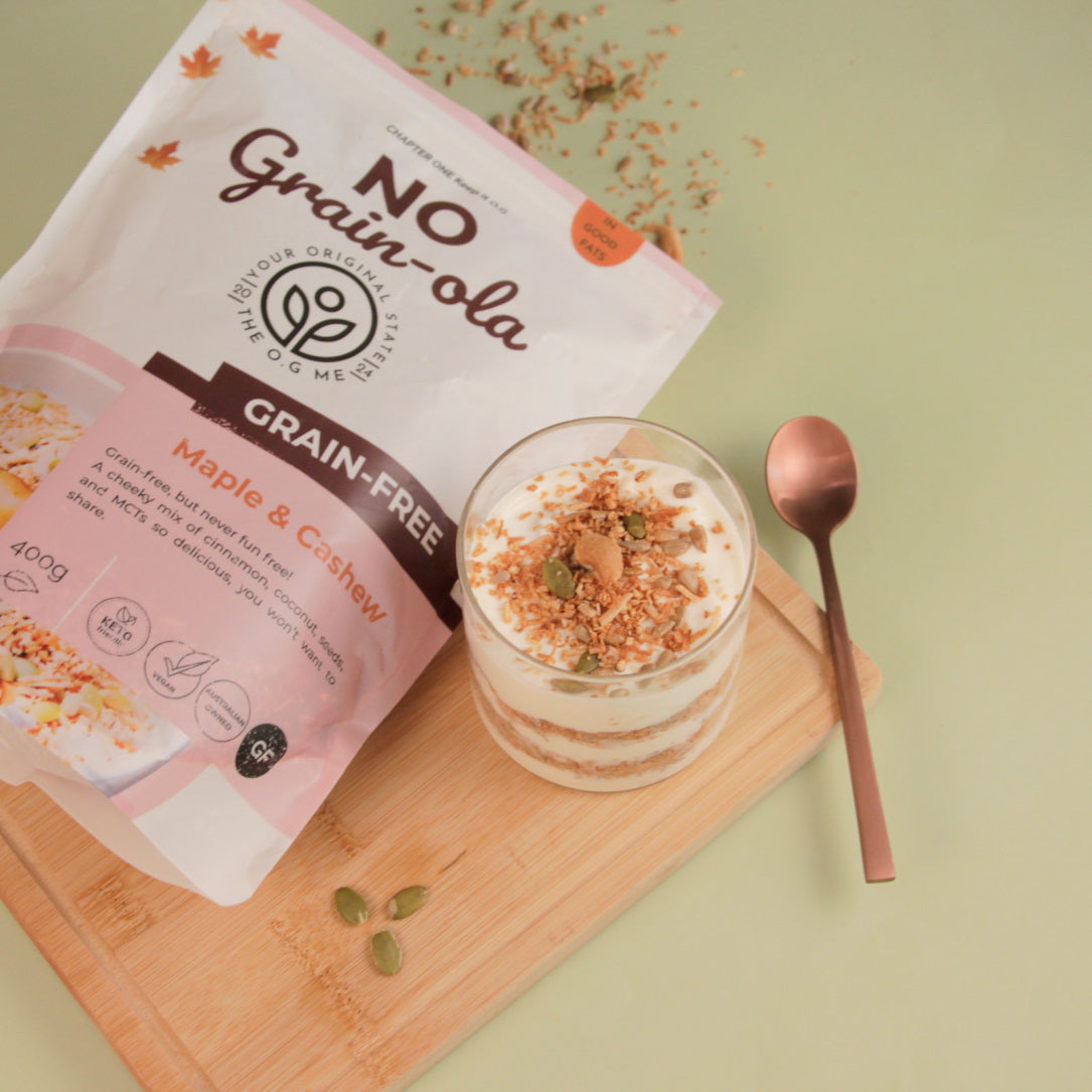 No Grain-ola™ Maple & Cashew | Grain-Free Granola by The O.G Me