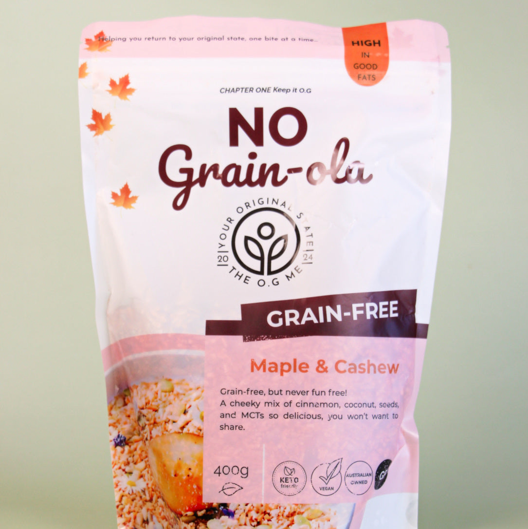 No Grain-ola™ Maple & Cashew | Grain-Free Granola by The O.G Me