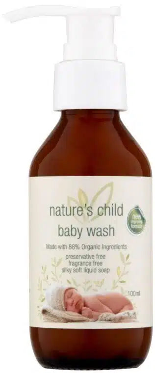 Natures Child Baby Wash Organic 100ml