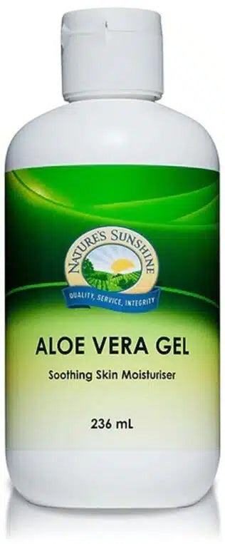 Natures Sunshine Organic Aloe Vera Gel 236ml