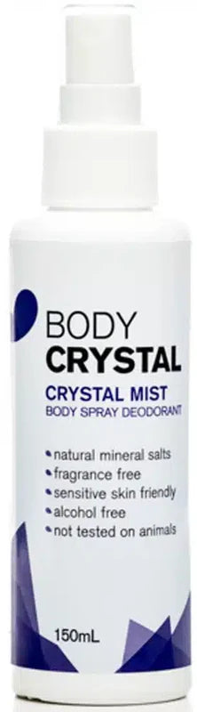 Body Crystal Mist  Fragrance Free 150ml