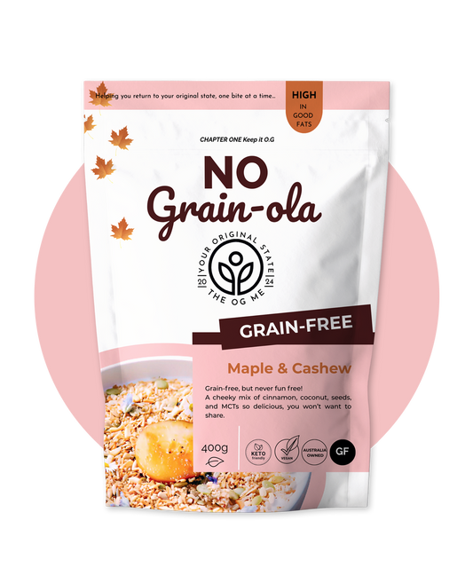 No Grain-ola™ Maple & Cashew | Grain-Free Granola by The O.G Me