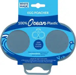 White Magic Microwave Egg Poacher