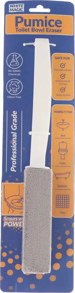 White Magic Pumice Toilet Bowl Eraser