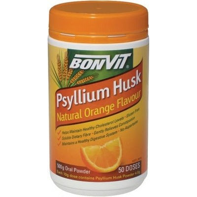 Bonvit Psyllium Husk Powder Natural Orange Flavour 500g - The O.G Me