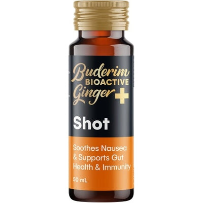 Buderim Ginger+ BioActive Ginger Plus Shot 10x50ml - The O.G Me