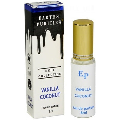 Earths Purities Melt Collection Vanilla Coconut Eau De Parfum 8ml - The O.G Me