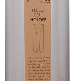 Eco Basics Toilet Roll Holder - Stainless Steel - The O.G Me