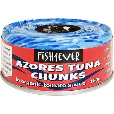 Fish 4 Ever Skipjack Tuna Chunks in Tomato Sauce 160g - The O.G Me