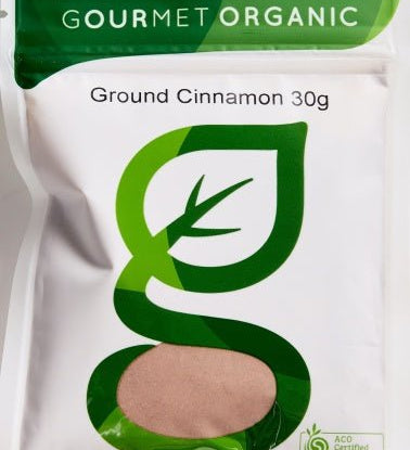 Gourmet Organic Cinnamon Ground 30g Sachet x 1 - The O.G Me