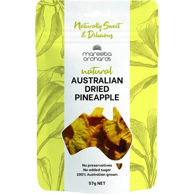 Mareeba Orchards Natural Australian Dried Pineapple 57g - The O.G Me