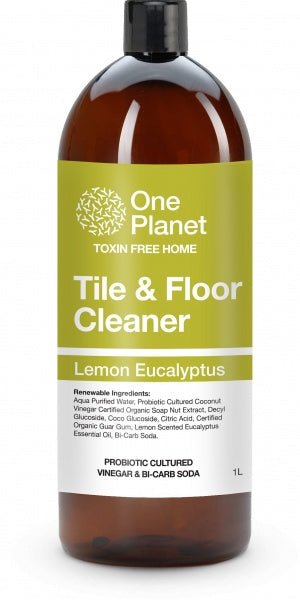 One Planet Tile & Floor Cleaner Lemon Eucalyptus 1L  - The O.G Me